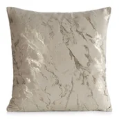 Poszewki na poduszki - Poszewka dekoracyjna Doris 45 x 45 cm ciemny beżowy - miniaturka - grafika 1