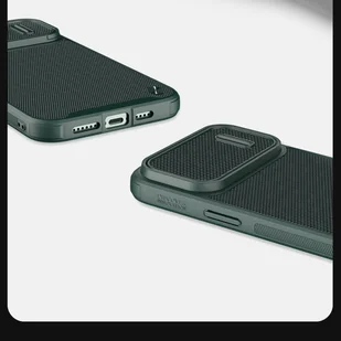 Nillkin Textured S Magnetic Case etui iPhone 14 Pro pokrowiec MagSafe z osłoną na aparat niebieski - Etui i futerały do telefonów - miniaturka - grafika 14