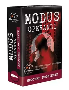 StarHouse Games Modus Operandi: Mroczne podziemie - Gry karciane - miniaturka - grafika 1