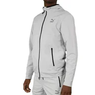 Bluzy sportowe męskie - Bluza męska sportowa Puma CLSX+ FZ - miniaturka - grafika 1