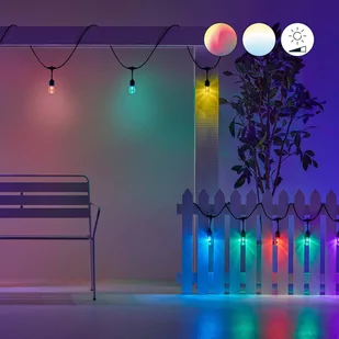 WiZ String Lights łańcuch zewnętrzny LED, CCT, RGB - Lampy ogrodowe WiZ String Lights łańcuch zewnętrzny LED, CCT, RGB - Lampy ogrodowe - miniaturka - grafika 3