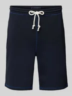 Spodenki męskie - Szorty z dzianiny dresowej o kroju regular fit z mieszanki bawełny - miniaturka - grafika 1