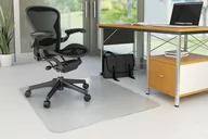 Podnóżki, podpórki, podkładki - Q-Connect Mata pod krzesło , na podłogi twarde, 150x120cm, prostokątna KF15901 - miniaturka - grafika 1