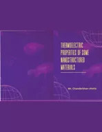 Pozostałe książki - Thermoelectric Properties of Some Nanostructured Materials - miniaturka - grafika 1