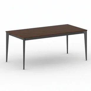 B2B Partner Stół ACTION 1800 x 900 x 750 mm, orzech 499364 - Stoły i stoliki do biura - miniaturka - grafika 1