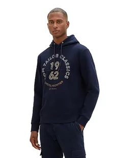 TOM TAILOR Bluza męska, 10668 - Sky Captain Blue, XL - Bluzy męskie - miniaturka - grafika 1