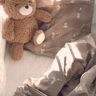Pościel dla dzieci - Petu Petu pościel niemowlęca poszewki 70x100/40x45 BABY Teddy - miniaturka - grafika 1