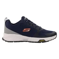 Buty trekkingowe męskie - Buty na co dzień na trening męskie SKECHERS STREET FLEX ELIMINATOR siateczka - miniaturka - grafika 1