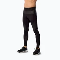 Spodnie sportowe męskie - Legginsy do biegania męskie Mizuno Tech Biogear Sonic Long black - miniaturka - grafika 1