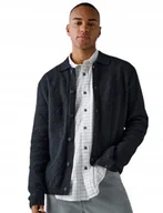 Swetry męskie - ONLY SONS CZARNY SWETER ROZPINANY Z KOŁNIERZYKIEM MELANŻ L 6BA - miniaturka - grafika 1