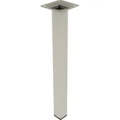 Zawiasy, okucia i inne akcesoria - Noga meblowa kwadratowa 30 cm biała - miniaturka - grafika 1