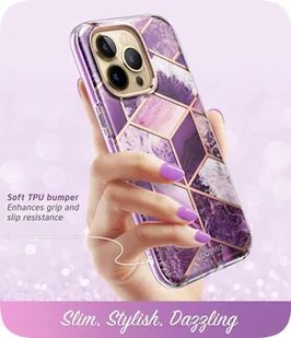 Etui Supcase do Apple iPhone 13 Pro Cosmo fiolet - Etui i futerały do telefonów - miniaturka - grafika 5