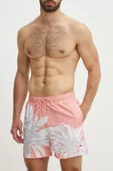 Stroje kąpielowe - Tommy Hilfiger szorty kąpielowe kolor różowy UM0UM03298 - miniaturka - grafika 1