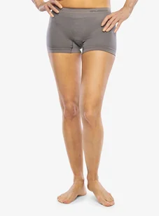 Bokserki damskie Brubeck Base Layer Boxer Shorts - grey - Majtki damskie - miniaturka - grafika 1