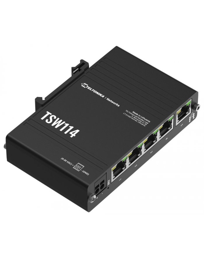 TELTONIKA TSW114 Gigabit Switch mit DIN Rail TSW114000000