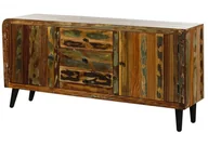 Komody - Komoda Sixties #110 Lakierowane Lite Drewno Z Odzysku 180X45X86 Cm B 7070 - miniaturka - grafika 1