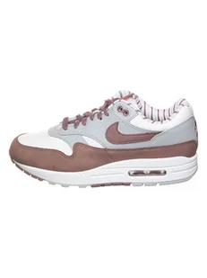 Nike Skórzane sneakersy "Air Max 1 Premium" w kolorze biało-szaro-fioletowym - Trampki damskie - miniaturka - grafika 1