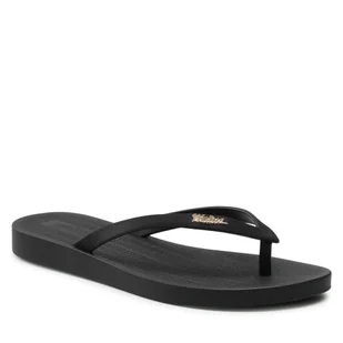 Melissa Japonki Sun Flip Flop Ad 33493 Black/Black 50481 - Klapki i japonki damskie - miniaturka - grafika 1