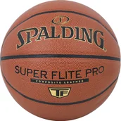 Koszykówka - Spalding Super Flite Pro In/Out Ball 76944Z, piłka do koszykówki brązowa - miniaturka - grafika 1