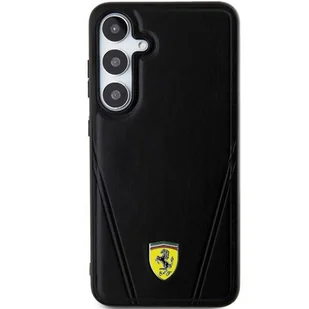 Ferrari FEHMS24SP3BAK S24 S921 czarny/black hardcase Hot Stamp V Lines MagSafe - Etui i futerały do telefonów - miniaturka - grafika 10
