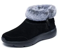 Botki damskie - Skechers Damskie botki ON-The-GO Encore Snow-Caped, czarne, 3 UK, Czarny, 36 EU - miniaturka - grafika 1