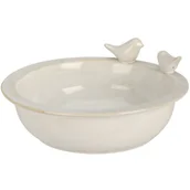 Karmniki dla ptaków - Ceramiczne Poidło dla ptaków białe 24 cm - miniaturka - grafika 1