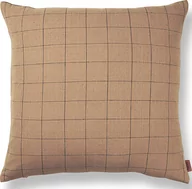 Poduszki dekoracyjne - Poduszka Brown Grid 50 x 50 cm - miniaturka - grafika 1