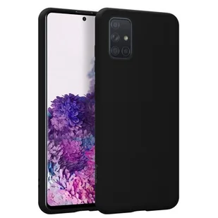 Samsung Crong Crong Color Cover - Etui Galaxy A51 (czarny) 10_17098 - Etui do tabletów - miniaturka - grafika 1