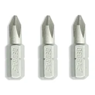Bity - Dedra Końcówki wkrętakowe PH0x25mm 3szt blister 18A02PH00-03 18A02PH00-03 - miniaturka - grafika 1