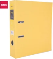 Segregatory - Żółty segregator Deli A4/76mm B20150 - miniaturka - grafika 1
