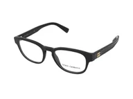Okulary korekcyjne, oprawki, szkła - Dolce & Gabbana DG3340 501 - miniaturka - grafika 1