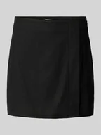 Spódnice - Spódnica lniana z wysokim stanem w stylu kopertowym model ‘BRIE-CARO’ - miniaturka - grafika 1