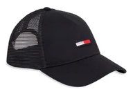 Czapki męskie - Tommy Jeans Czapka z daszkiem AM0AM11694 one size TJM Flag Trucker Cap - miniaturka - grafika 1