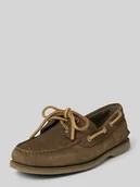 Półbuty męskie - Buty żeglarskie z wiązaniem model ‘CLASSIC BOAT’ - miniaturka - grafika 1