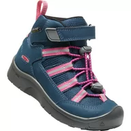 Buty dla chłopców - Buty dziecięce Keen Hikeport 2 Sport Mid Wp Youth Rozmiar butów (UE): 38 / Kolor: niebieski/różowy - miniaturka - grafika 1