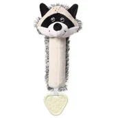 Gryzaki dla dzieci - BABYONO Babyono piszczek RACOON ROCKY 746 - miniaturka - grafika 1
