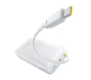 Baseus Bipow 2 Digital Display 20000mAh 20W Biały - Powerbanki - miniaturka - grafika 1
