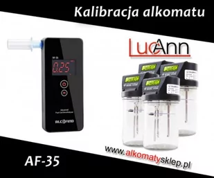 Kalibracja alkomatu AlcoFind AF-35 - Akcesoria do alkomatów - miniaturka - grafika 1