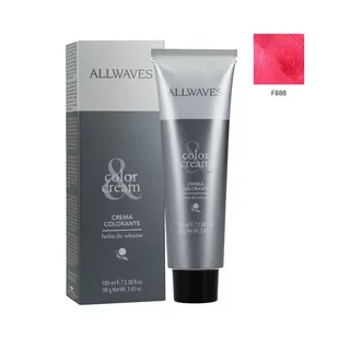 ALLWAVES Farba do włosów F 888 Fuksja 100 ml - Farby do włosów i szampony koloryzujące - miniaturka - grafika 2