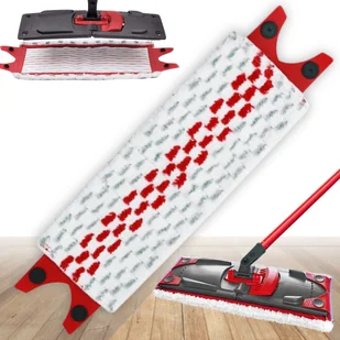 Wkład Do Mopa Płaskiego Zamiennik Zapas Wielokrotnego Użytku Z Mikrofibry Chłonny 35X14 Cm Openhome - Miotły, szufle, mopy Wkład Do Mopa Płaskiego Zamiennik Zapas Wielokrotnego Użytku Z Mikrofibry Chłonny 35X14 Cm Openhome - Miotły, szufle, mopy - miniaturka - grafika 1