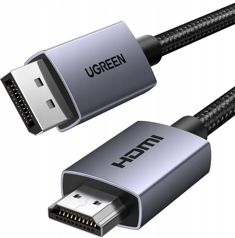 Ugreen Kabel DisplayPort do HDMI DP123 4K 30Hz, 1,5m 55493-0