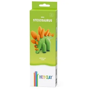 Masa plastyczna HEY CLAY Dinozaury Stegozaur HCL30070CEE3 - Masy plastyczne - miniaturka - grafika 1
