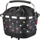 Koszyki rowerowe - Reisenthel KlickFix KlickFix Carrybag GT Bike Basket with UniKlip, dots 2021 Kosze na bagażnik 0305UDO - miniaturka - grafika 1