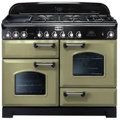 Kuchenki gazowo-elektryczne - Falcon Classic Deluxe 110 Oliwkowy chrom - miniaturka - grafika 1
