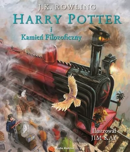 Media Rodzina Harry Potter i Kamień Filozoficzny. Ilustrowany - J.K. Rowling - Książki edukacyjne - miniaturka - grafika 1