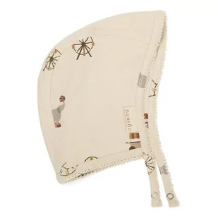 Nuuroo - Bonetka Z Organicznego Jerseyu Circus Creme Rozmiar M - Chusty do noszenia dzieci - miniaturka - grafika 1