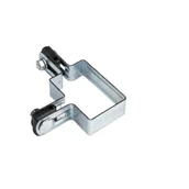 Akcesoria do ogrodzeń - Obejma narożna na słup 40 x 60 mm ocynk - miniaturka - grafika 1