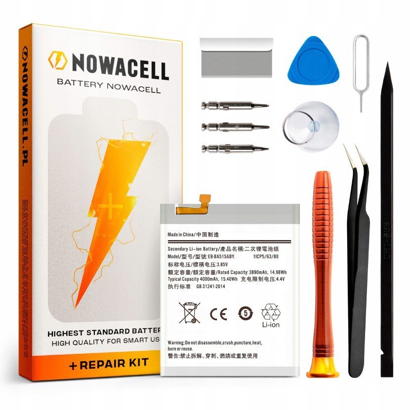 Bateria Do SAMSUNG A51 EB-BA515ABY + Zestaw Narzędi