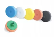 Akcesoria do mycia samochodu - BOLL Gąbka MINI do polerowania na gwint M14 średnio twarda żółta) 80mm WB12-8795 - miniaturka - grafika 1