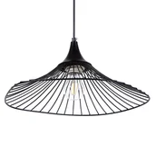 Lampy sufitowe - Beliani Lampa wisząca Lampa wisząca metalowa czarna MAZARO 68806 - miniaturka - grafika 1